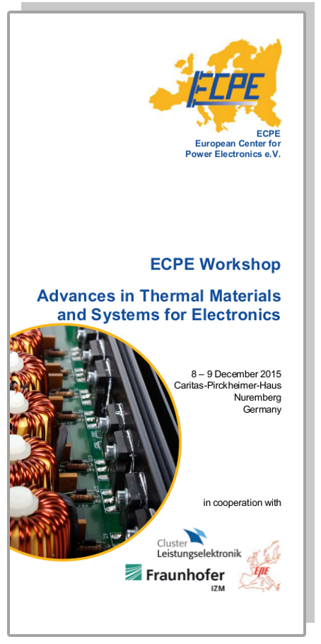 ECPE Workshop: Advances in Thermal Materials and Systems for Electronics