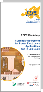 ECPE Workshop: Current Measurement for Power Electronics Applications and Lab Scale
