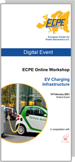 ONLINE | ECPE Online Workshop: EV Charging Infrastructure