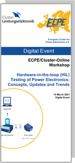 ONLINE | ECPE Online Workshop: Hardware in the Loop (HIL) Testing of Power Electronics: Concepts, Updates and Trends