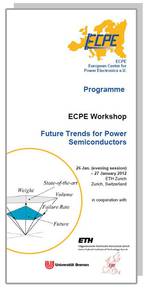 ECPE Workshop: Future Trends for Power Semiconductors