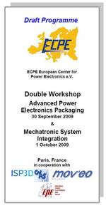 ECPE Workshop: Mechatronic System Integration