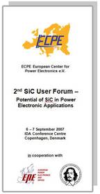 ECPE SiC & GaN User Forum: Potential of SiC in Power Electronic Applications