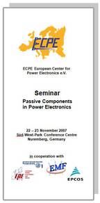 ECPE Workshop: Passive Components in Power Electronics