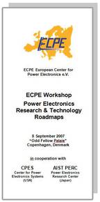 ECPE Workshop: Power Electronics Research & Technology Roadmaps