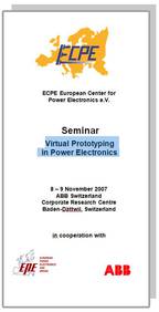 ECPE Workshop: Virtual Prototyping in Power Electronics