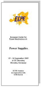 ECPE Workshop: Power Supplies