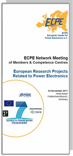 ECPE Network Meeting: European Research Projects Related to Power Electronics