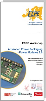 ECPE Workshop: Advanced Power Packaging - Power Modules 2.0