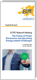 Hybrid Event | ECPE Network Meeting: The Future of Power Electronics and Upcoming Energy-related Challenges