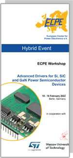 Digital Event | ECPE Workshop: Advanced Drivers for Si, SiC and GaN Power Semiconductor Devices