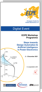 ONLINE | ECPE Workshop: Steps towards Design Automation and Artificial Intelligence in Power Electronics