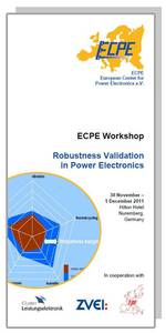 ECPE Workshop: Robustness Validation in Power Electronics