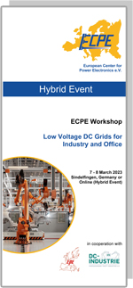 Hybrid Event | ECPE Workshop: Low Voltage DC Grids for Industry and Office