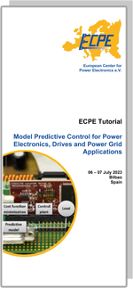 ECPE Tutorial: Model Predictive Control for Power Electronics, Drives and Power Grid Applications