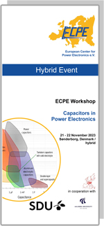 Hybrid Event | ECPE Workshop: Capacitors in Power Electronics