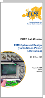 FULLY BOOKED | EMC Optimised Design (Parasitics in Power Electronics) | ECPE Lab Course