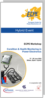Condition & Health Monitoring in Power Electronics | ECPE Hybrid Workshop