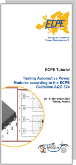 Testing Automotive Power Modules according to the ECPE Guideline AQG 324 | ECPE Tutorial